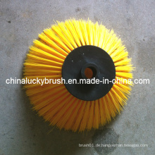 Gelbe PP-Rollenbürste für Straßenkehrmaschine (YY-159)
